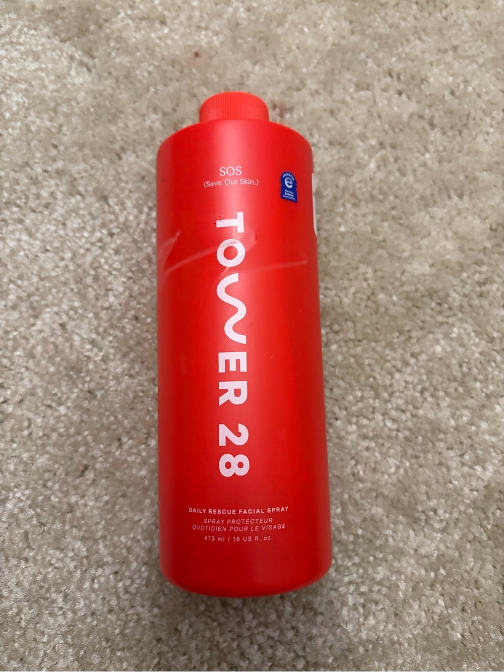 Tower 28 Daily Rescue Facial Spray Regill JUMBO – 16fl oz